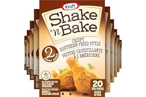 Shake 'N Bake Crispy Southern Fried Style Coating Mix, 10 per Pack, 142 g Boxes