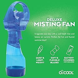 O2COOL Deluxe Handheld Battery Powered Water