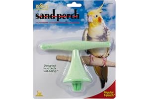 JW Pet Company Insight Sand Perch T Perch Bird Accessory, Regular, Assorted Colors