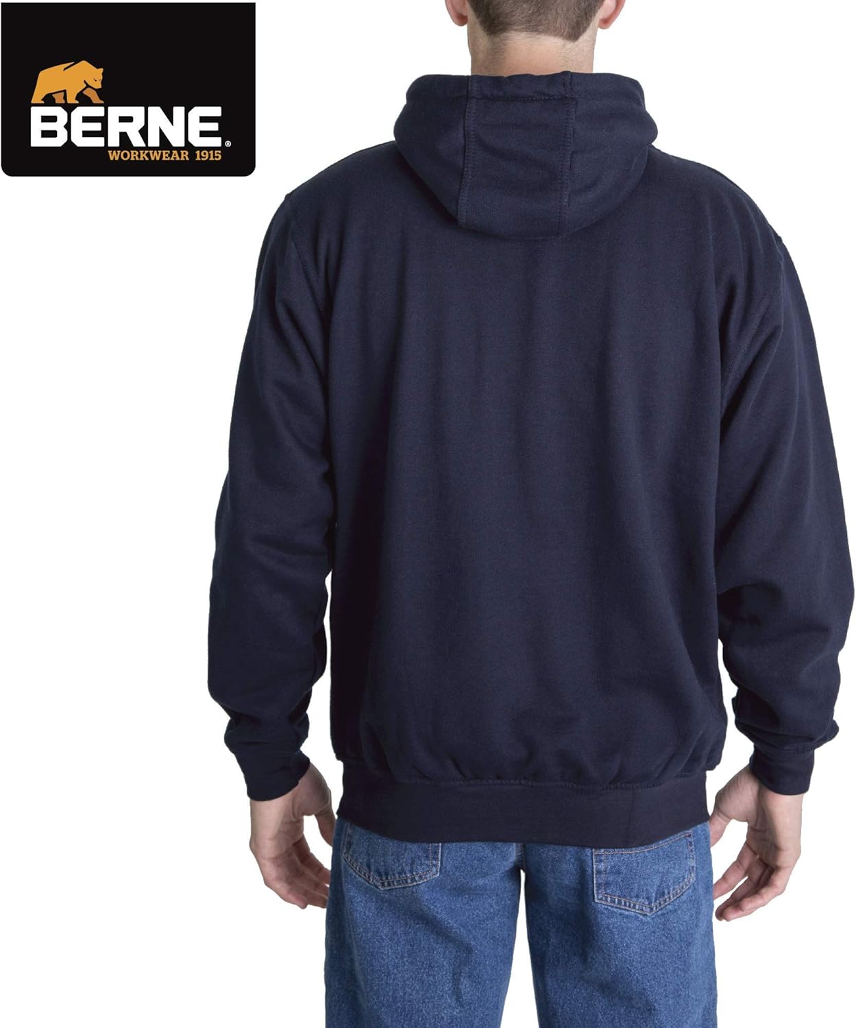 Berne Thermal Lined Hooded Sweatshirt at  Men’s Clothing store
