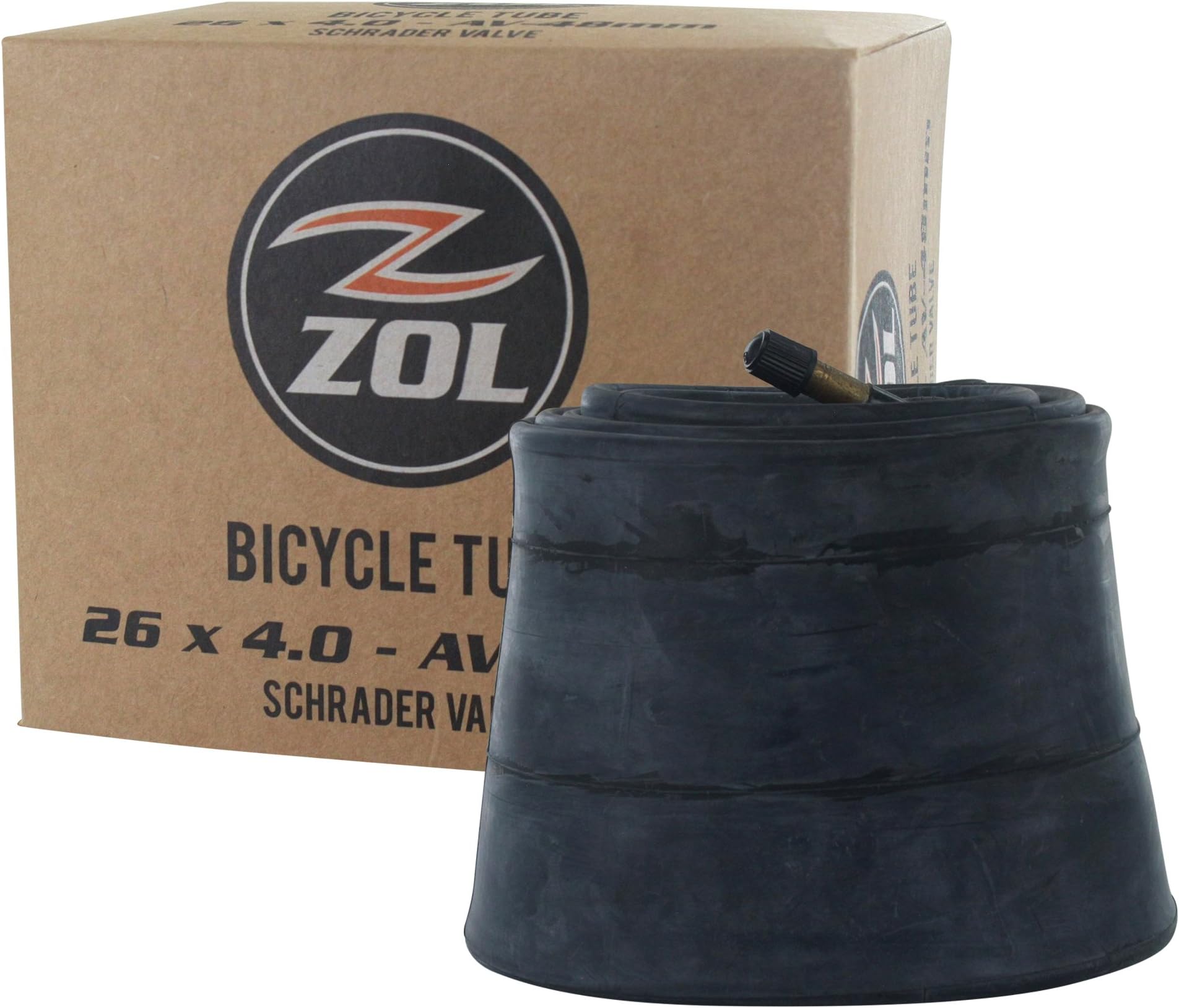 ZOL MTB Fat Tire Bike Bicycle Inner Tube 26" x 4.0 SCHRADER VALVE 48mm