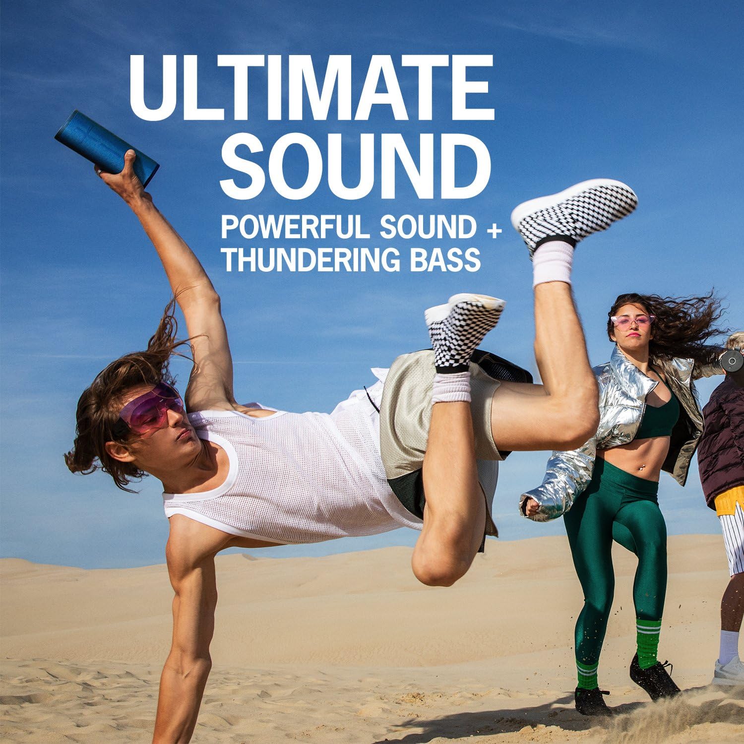 Ultimate Ears MEGABOOM 3 Portable Waterproof Bluetooth Speaker - Lagoon Blue: Electronics