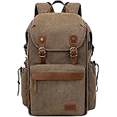 TUCENG Camera Bag; Professional UAV Camera Backpack;Anti-Theft Camera Bag with Rain Cover; Large Capacity Photography Backpack(Coffee), A3091