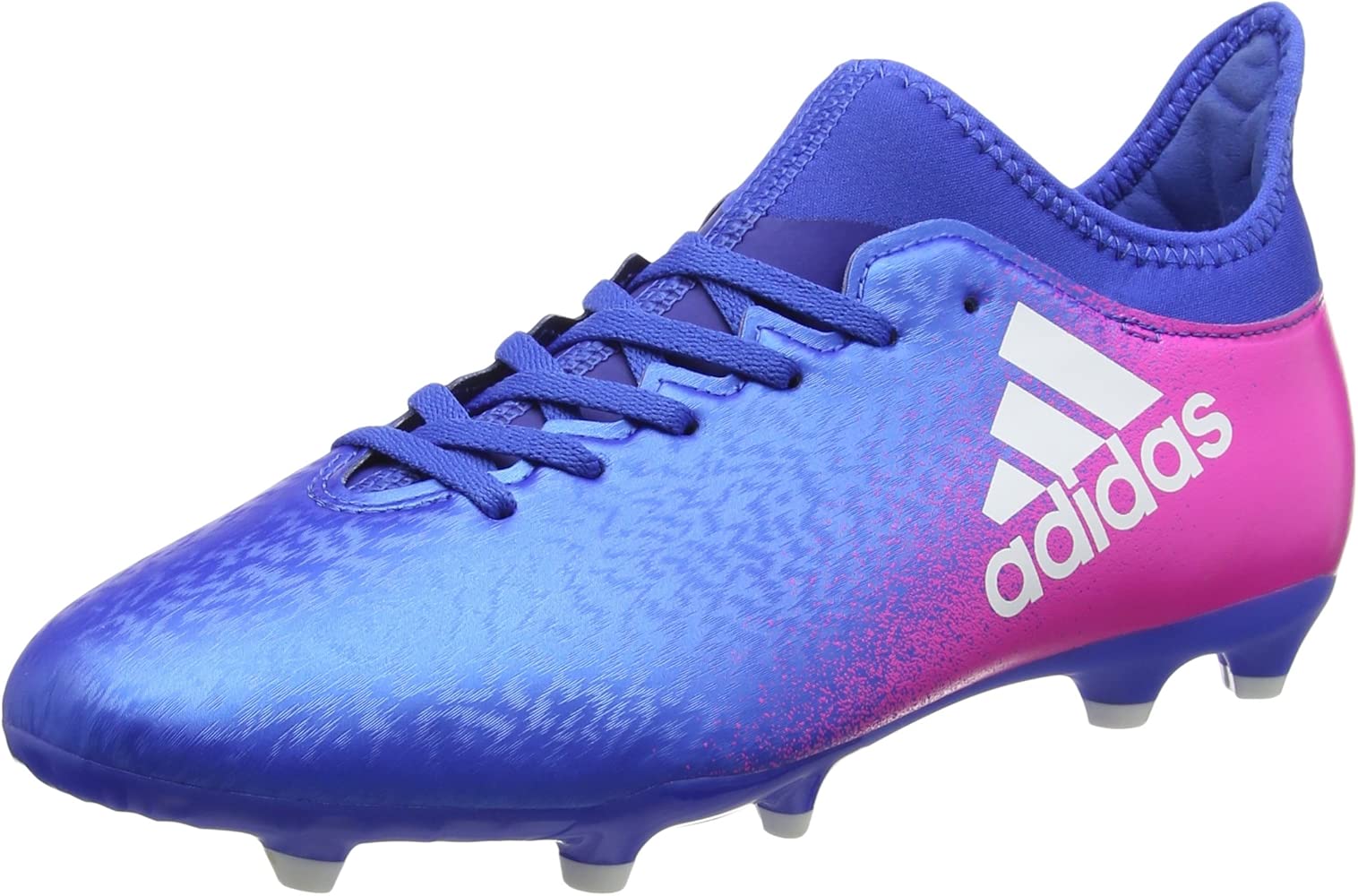 blue and pink football boots