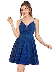 Ever-Pretty Women's Summer Dresses Glitter V Neck