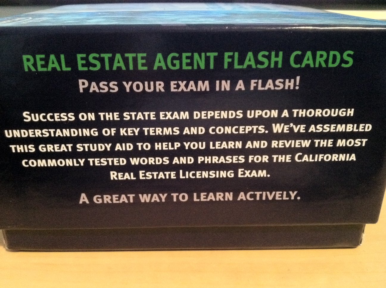 California Real Estate Agent Flash Cards Kaplan Professional Schools 9781419560170 Amazon Com Books