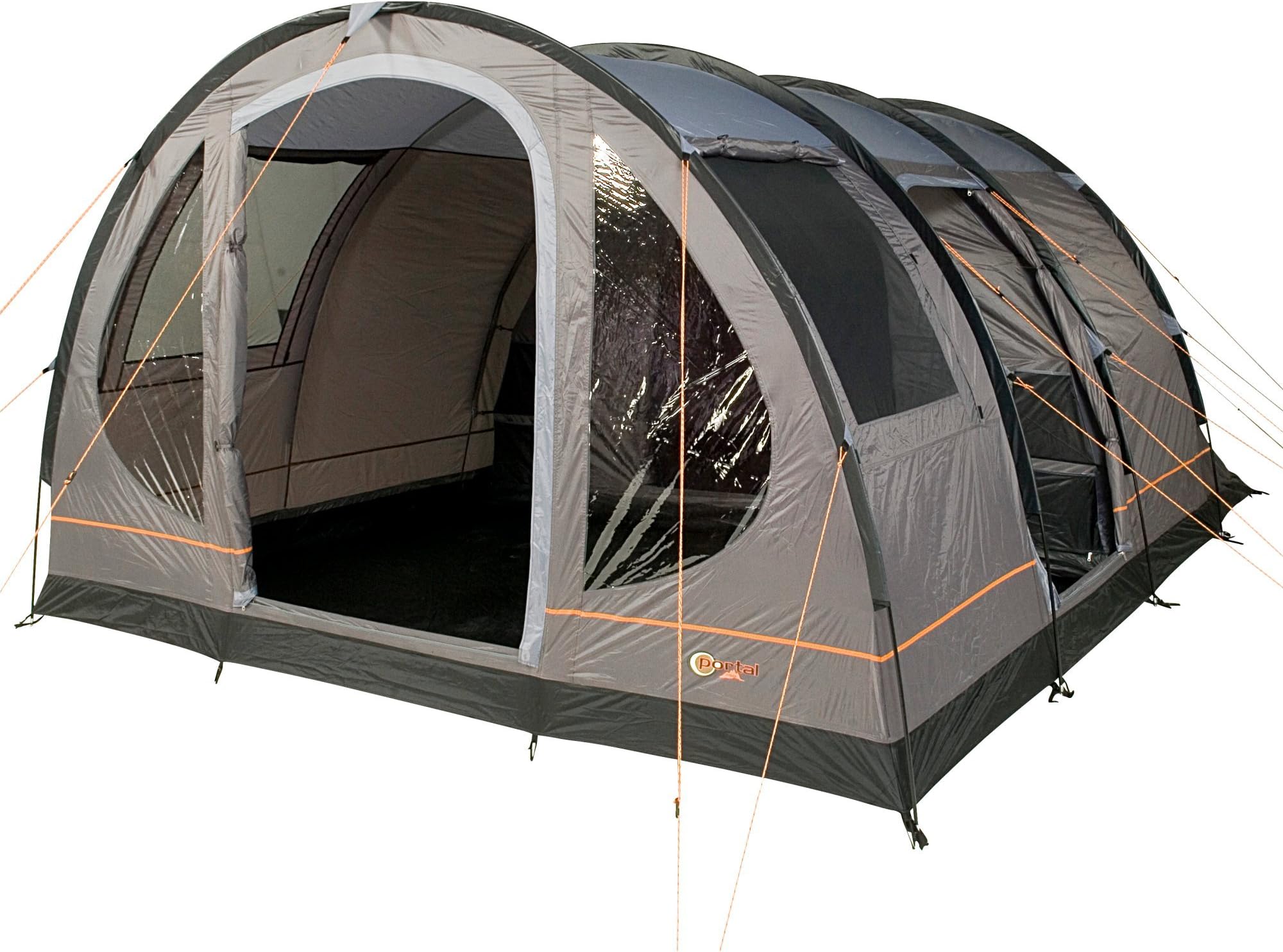 Portal Outdoors Unisex's Gamma 5 Spacious Large Tunnel Tent with Storage Bag