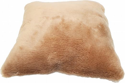 Amazon Com Furfurmouton Sheepskin Wool Throw Pillow Cover 20 X20
