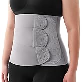 Momcozy Ergowrap Postpartum Belly Band for C-Section Recovery and Vaginal Birth, Abdominal Binder with 3D Lifting & Ergonomic Back Support, Seamless Belly Wrap Shapewear for Post Surgery Recovery