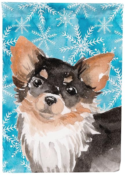Amazon Com Caroline S Treasures Bb9459gf Long Haired Chihuahua