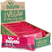 Amazon.com: BodyMe Organic Vegan Protein Bar | Raw Beetroot Berry ...