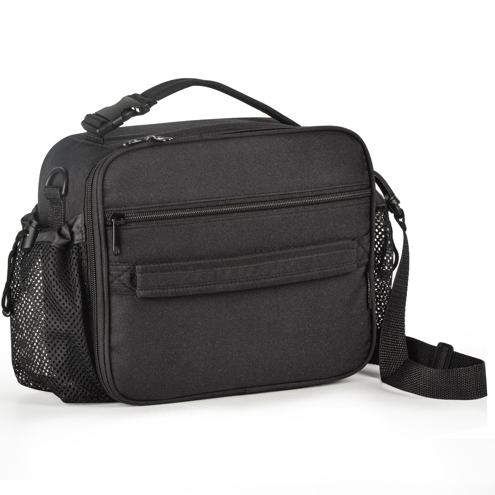 Photo 1 of Cerbonny Kids Lunch Box, Insulated Lunch Bag for Girls and Boys, Durable Polyester with PEVA Lining, Adjustable Shoulder Strap, 10.8"L x 4"W x 8.8"H, 5 Pockets