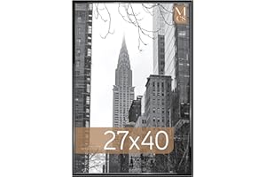 MCS Trendsetter Poster Frame, 27 by 40-Inch, Black