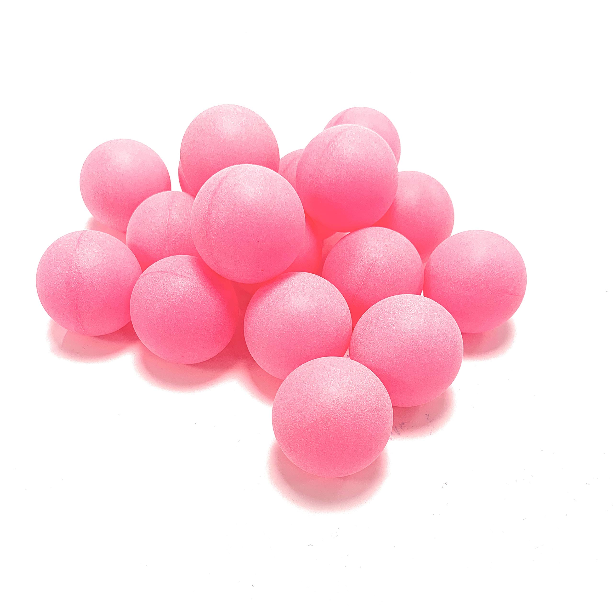 100 x Pink Ping Pong Balls Table Tennis 40mm No Logos Plain Ideal for Cat Dog Pet Toy School Crafts
