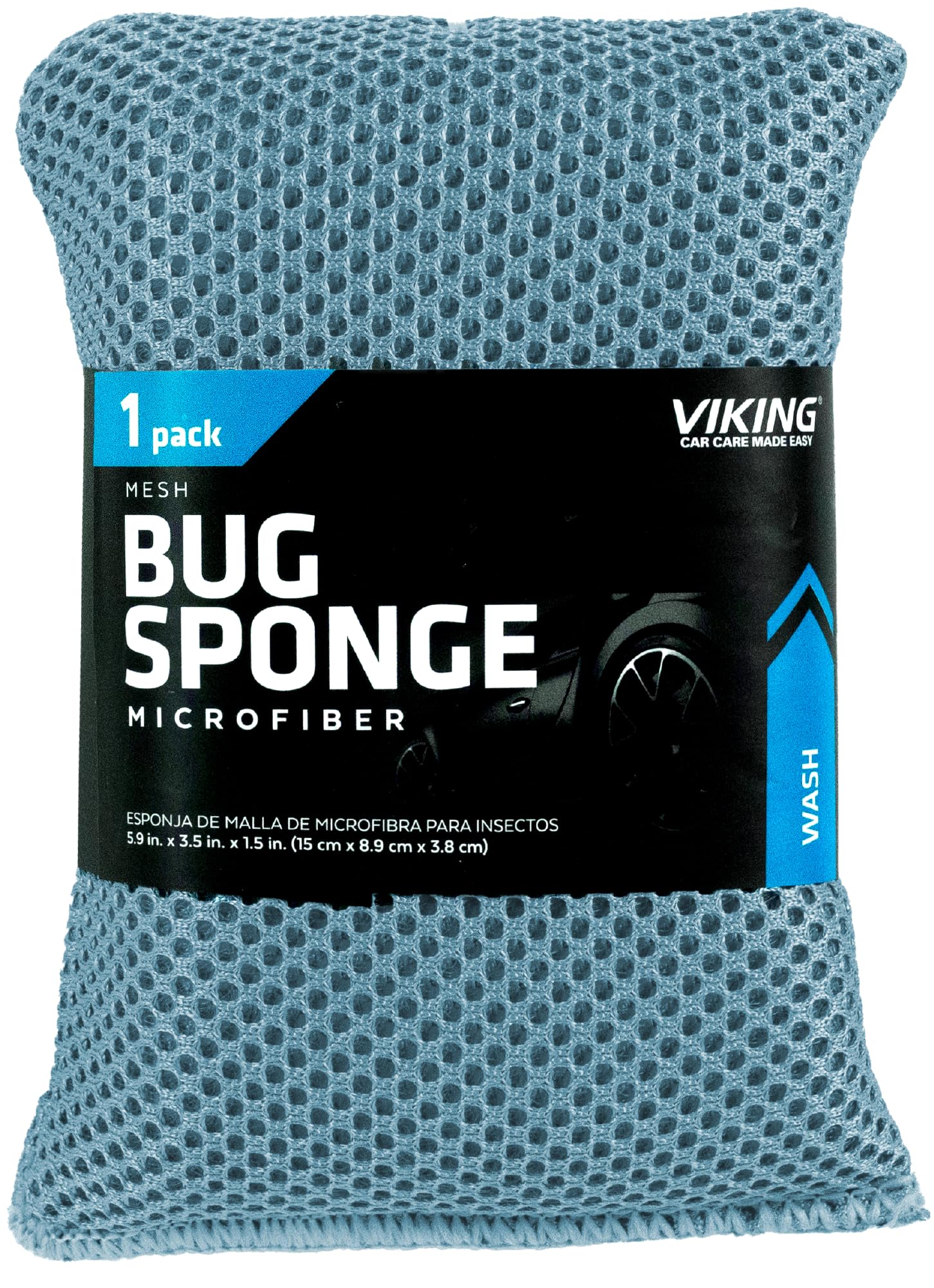 Blue Bug Spouges Mua VIKING Mesh Bug Sponge, Car Wash Sponge for Cleaning Bugs and Tar ...