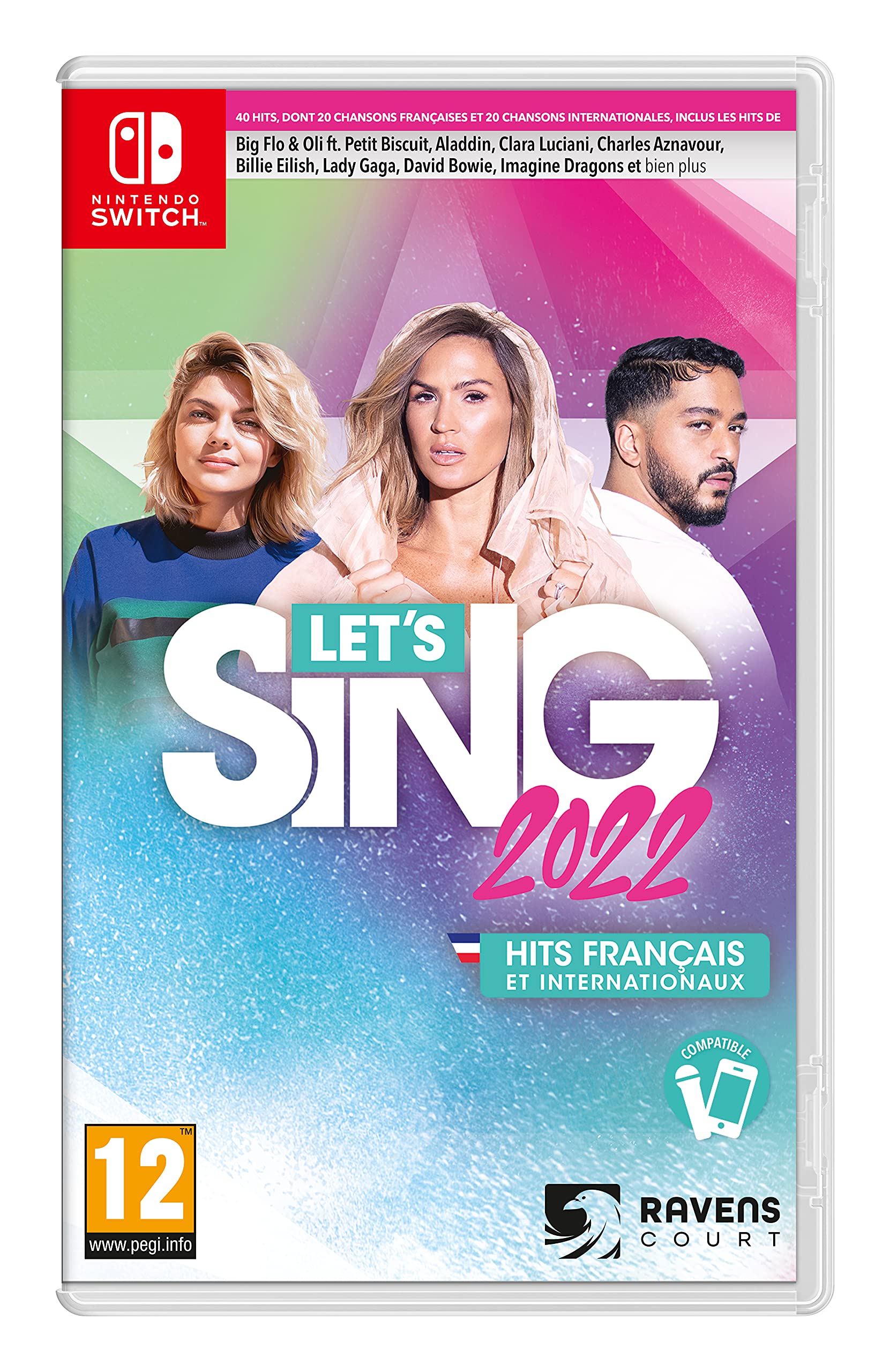 Ravenscourt LET'S SING 2022 Nintendo Switch Game Console