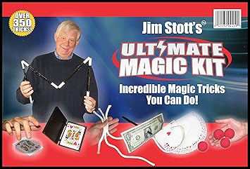 Buy Jim Stott Magic Jim Stott S Ultimate Magic Kit Magic Tricks Set For Adults Magic Cards Box Svengali Card Deck The 3 Rope Mystery The Incredible Levitation System Magic Sponge Balls Magic