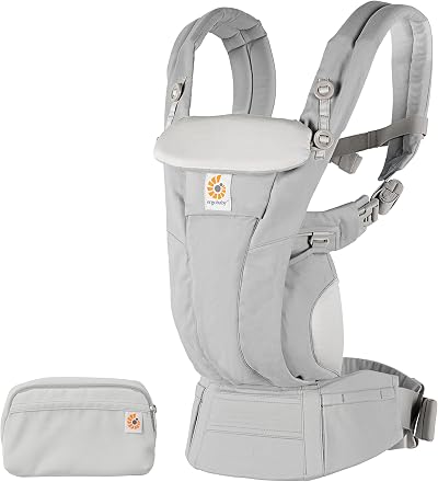 Ergobaby Omni Dream Baby Carrier Pearl Grey 4 Positions from Birth