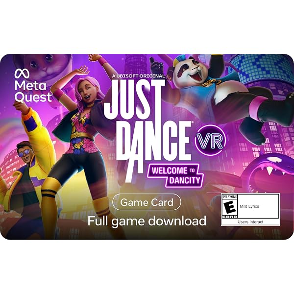 Amazon.com: Just Dance VR: Welcome to Dancity - Standard - Meta