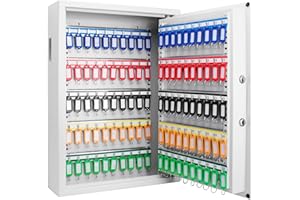 Barska Digital Electronic Keypad Wall Mount Key Safe Cabinet with Adjustable Shelves & Deposit Slot for Key Storage & Organization