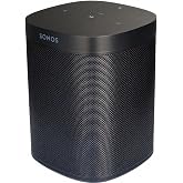 Sonos One (Gen 2) Smart Speaker with Alexa - Black (Renewed)
