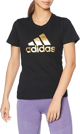 Amazon アディダス 半袖 Tシャツ アディダス アスレティクス グラフィック 半袖tシャツ Jjw58 レディース Tシャツ カットソー 通販
