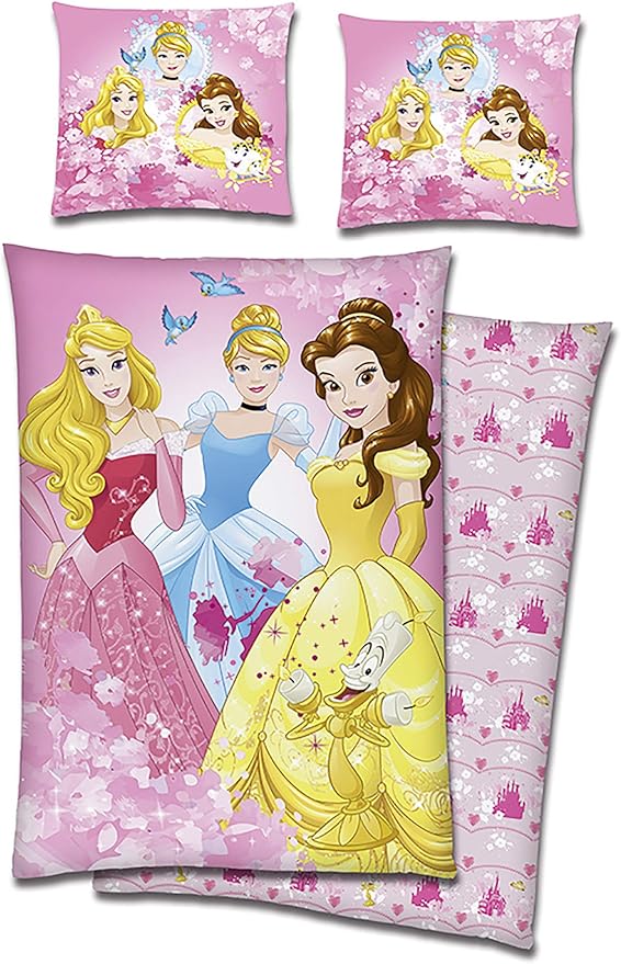 Biber Kinder Bettwasche Disney Princess Velvet 135 X 200 80 X 80cm Cinderella Arielle Belle Anna Elsa Pocahontas Mulan Tiana Rapunzel Vaiana 100 Baumwolle Flanell Deutsche Grosse Reissverschluss Amazon De Kuche Haushalt