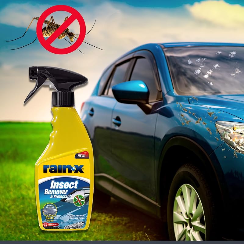 Limpa para-brisas de carro com tratamento anti-mosquitos - 500ml