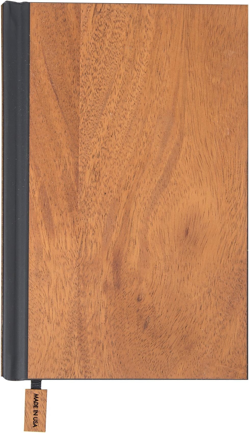 Woodchuck | Wooden Journal - Classic Bound Notebook - Handmade Mahogany - Lined Pages - 87 Pages - Sustainably Sourced and Handcrafted in The USA - Certified Recycled Pages - 8.5" x 5.3"