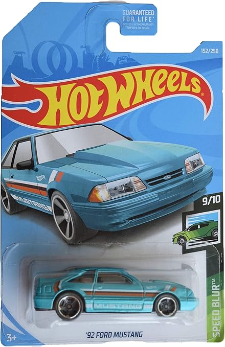 92 mustang hot wheels