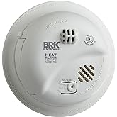 First Alert BRK Hardwired Heat Alarm with Battery Backup, HD6135FB | HD6135FB, 9V Battery Backup