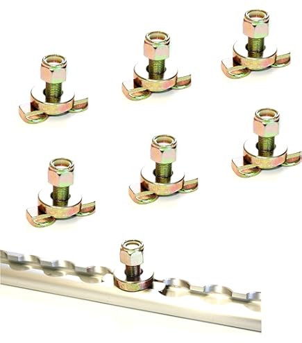 GRIPON (Pack Of 8) E-Track Threaded Fitting - Bolt On Your Own Attachment - Foto 6