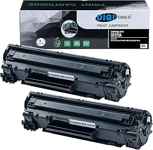 DIGITONER Compatible with HP 79 HP 79A HP CF279A Toner Cartridge HP&ndash; CF279A High Yield Toner Cartridge Replacement for HP Laser Printer Laserjet Pro M12w M12a MFP M26a M26nw &ndash; Black [2 Pack]