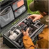 NANUK 935 Olive Waterproof Hard Case Camera Padded Dividers Wheels Cabin Luggage view 2
