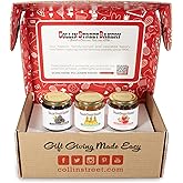 Collin Street Bakery - Real Fruit Preserves Sampler - Trio of Artisan Preserves Made With Natural Cane Sugar - Blackberry - S