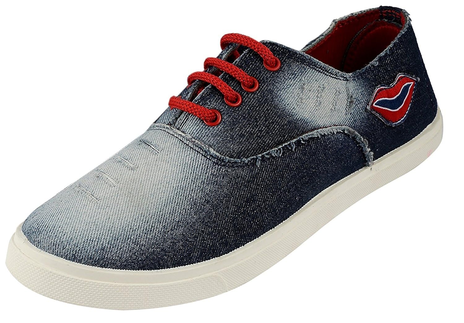 chevit women's denim sneakers shoes (casual shoes)