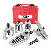 Orion Motor Tech 5-in-1 Ball Joint Separator, Pitman Arm Puller, Tie Rod End Tool Set for Front End Service, Splitter Removal