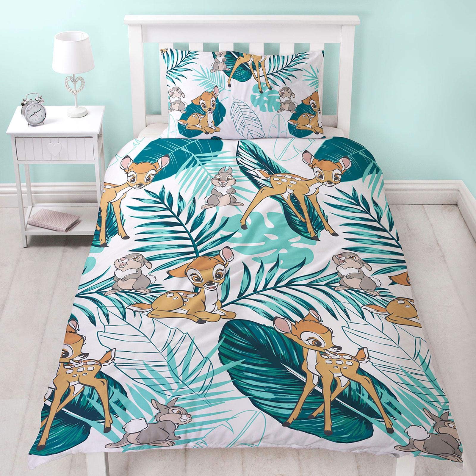 Disney Bambi Palm Leaf Single Duvet Cover