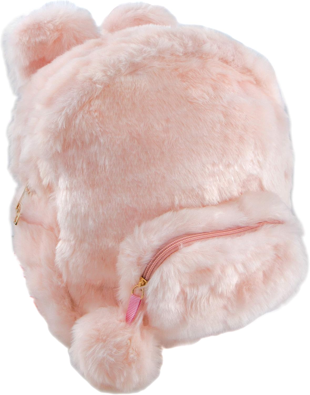 Pink fluffy mini backpack Clearance