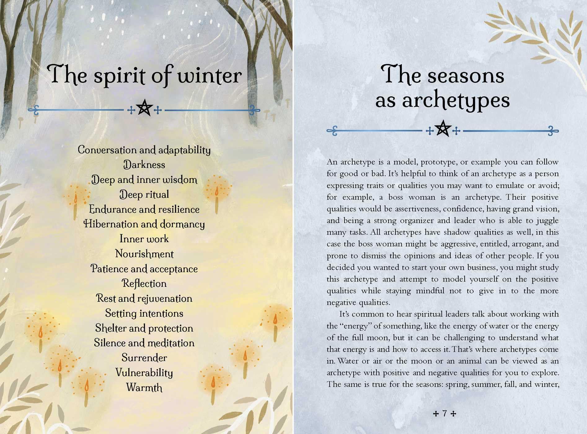 Seasons of the Witch: Winter Tarot: A journey through Yule and Imbolc