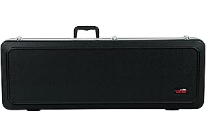 Gator Deluxe Legacy Series Lightweight Deluxe ABS Molded Case for Standard Strat or Tele Style Guitars (GC-ELECTRIC-A)