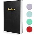 Recipe Book Recipe Book To Write in Your Own Recipes With 62 Blank Recipe Book Pages (black)