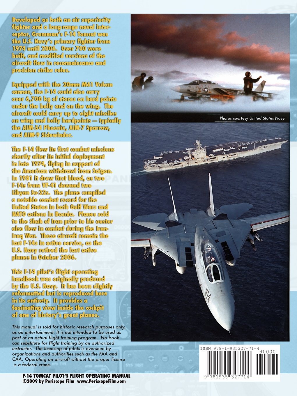F 14 Tomcat Flight Manual