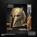 Star Wars The Armorer Premium Electronic Helmet Black Series Roleplay view 8
