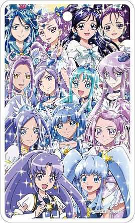 Amazon プリキュア アクリルパスケースc ブルー アニメ 萌えグッズ 通販