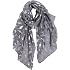 Foulard Femme DAMILY 90x180 Cm - Dentelle Coton - Écharpe Légère Multi-usage