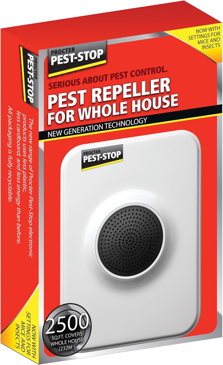 Procter PestStop Ultrasonic and Pest Repeller for