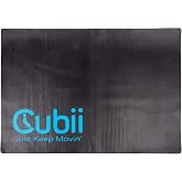 Cubii Non-Slip Mat for Under Desk Ellipticals, Floor Protection, 24" x 18" | Protects the floor under an under-desk elliptical, exercise bike or indoor cycle and keeps equipment from sliding
