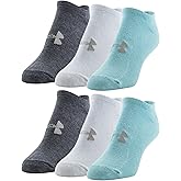 Under Armour Women`s No Show Socks 6 Pack