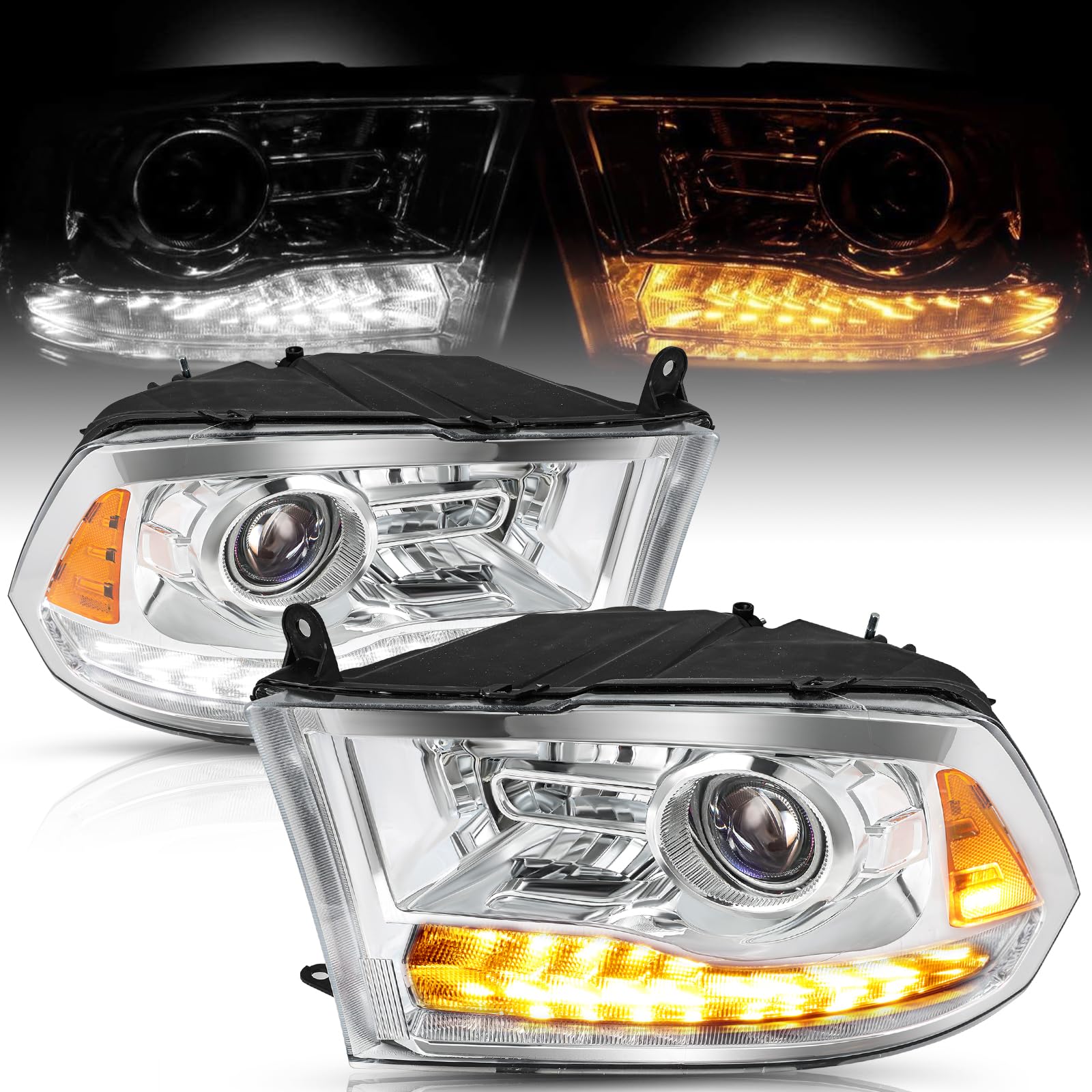 TUSDAR Headlight Assembly [LED Switchback